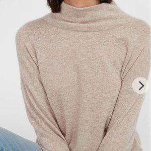 100% Cashmere Mock Turtleneck Sweater by Express